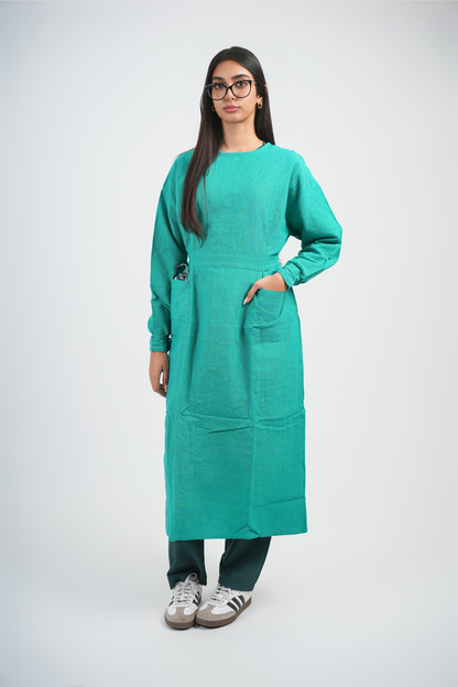 OT Gown – Male/Female | 100% Premium Cotton | Hospital Surgical Gown