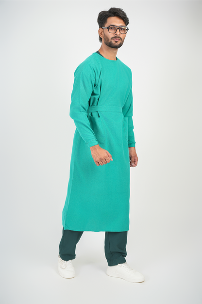 OT Gown – Male | 100% Premium Cotton | Sterile & Comfortable Operating Theater Gown