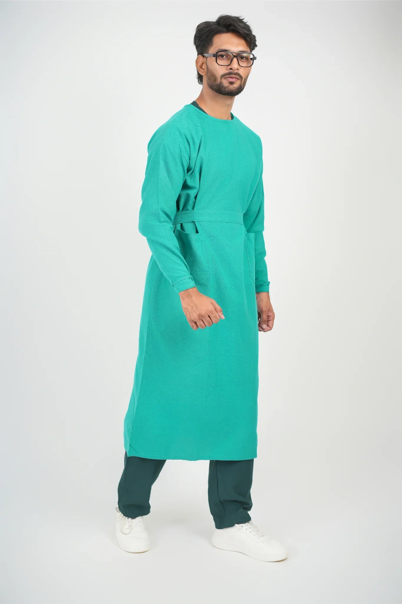 OT Gown – Male/Female | 100% Premium Cotton | Hospital Surgical Gown