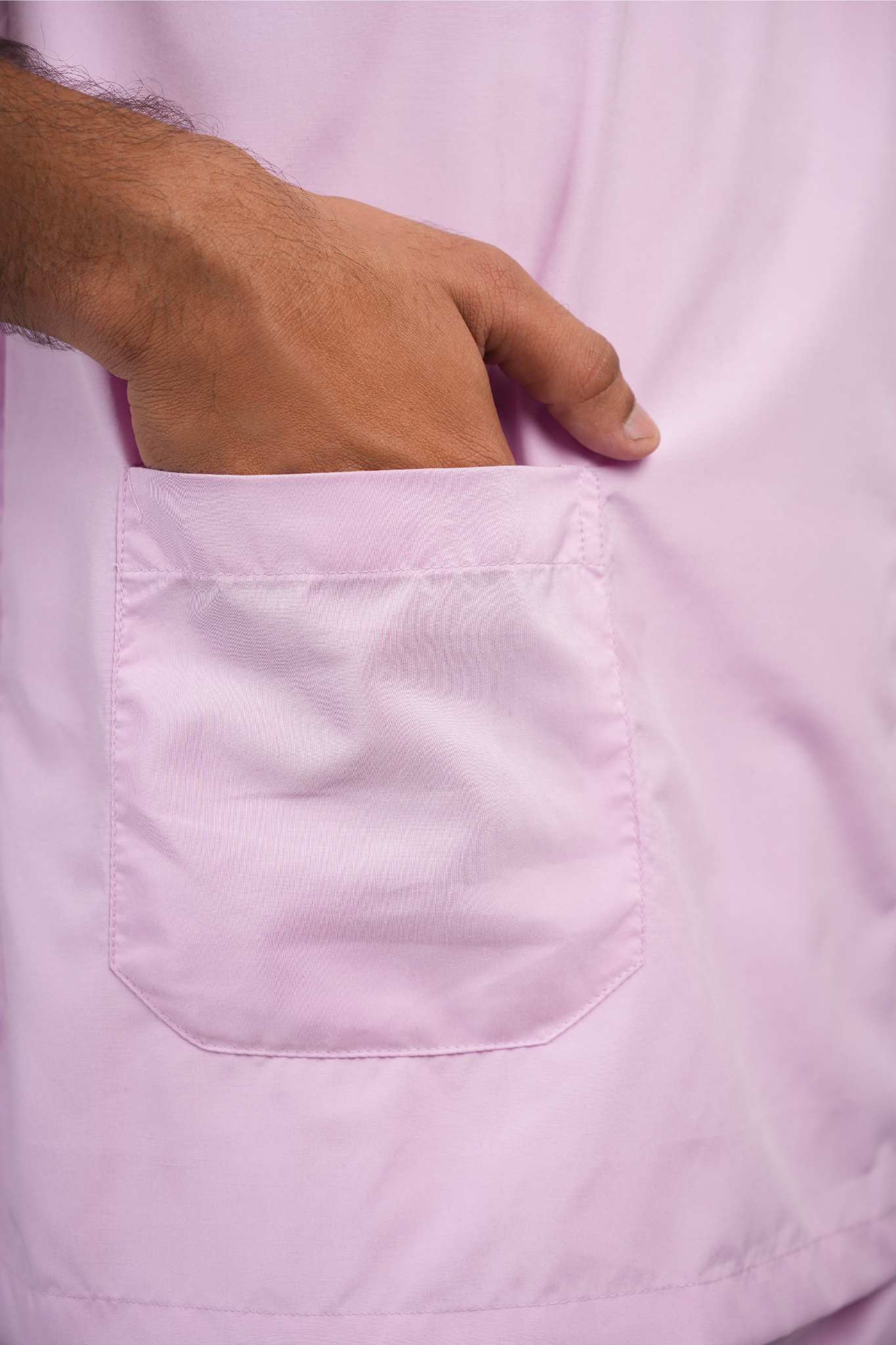 Male Scrub Suit – 5 Pockets | Lavender | Comfortable & Durable Medical Uniform for Men