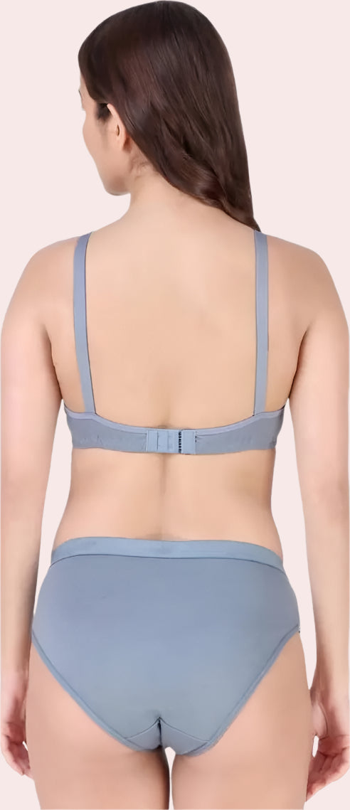 Everyday Comfort Bra & panty set (pack of 3) - Multicolor