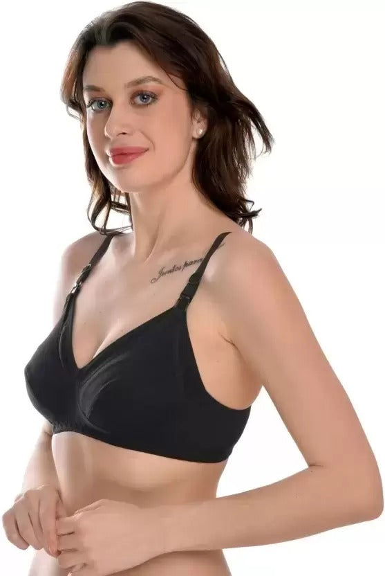 Non-Padded Non-Wired Full Cup Feeding Bra