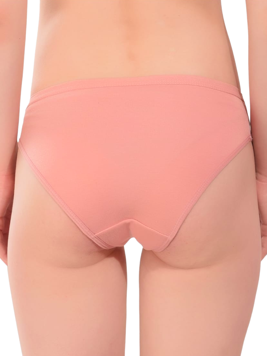 Full Coverage Medium Rise Hipster Panty (Pack of 3) - Multicolor