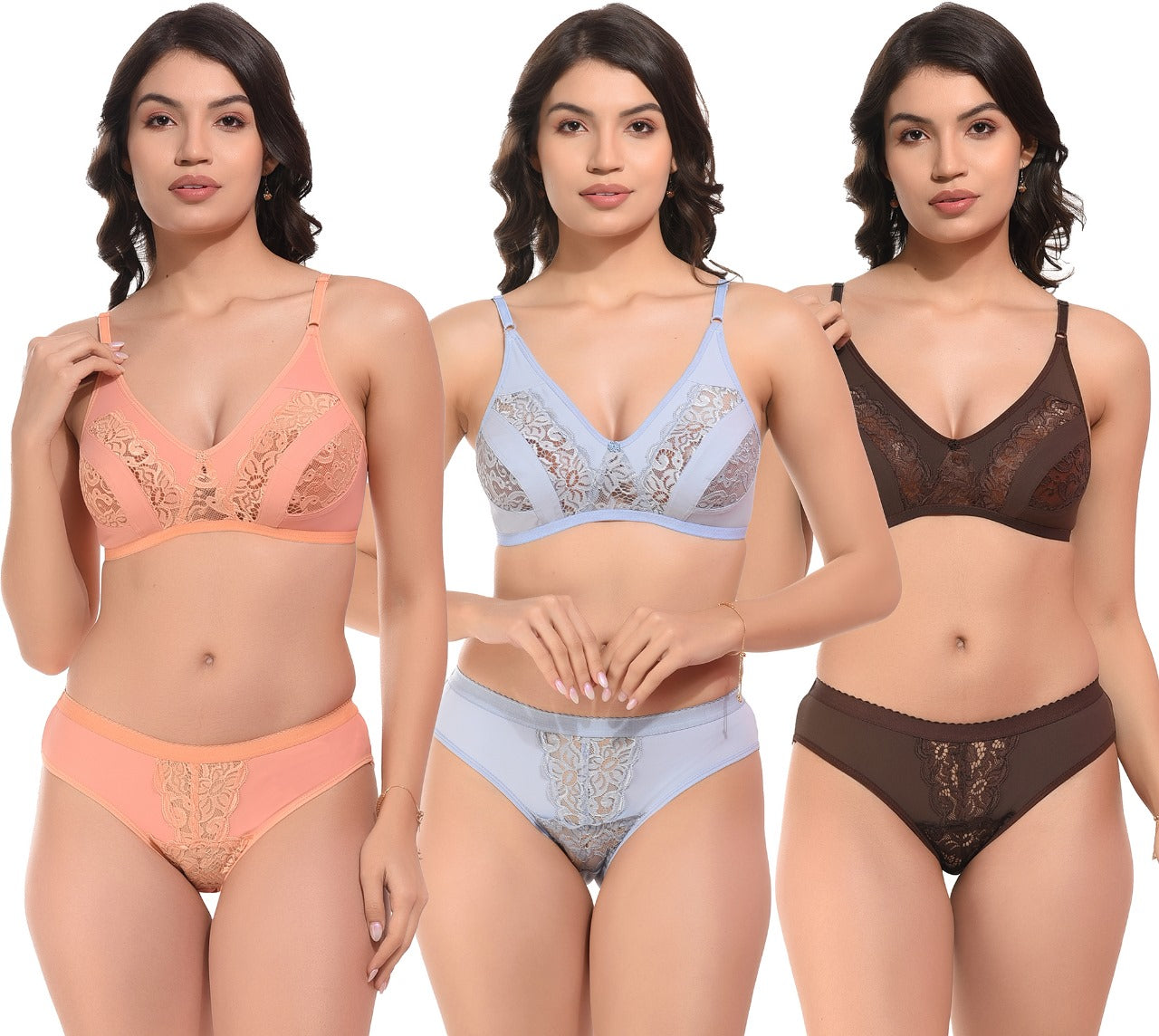 Elegant Lace Lingerie Set non wired – Sensual, Soft & Stylish