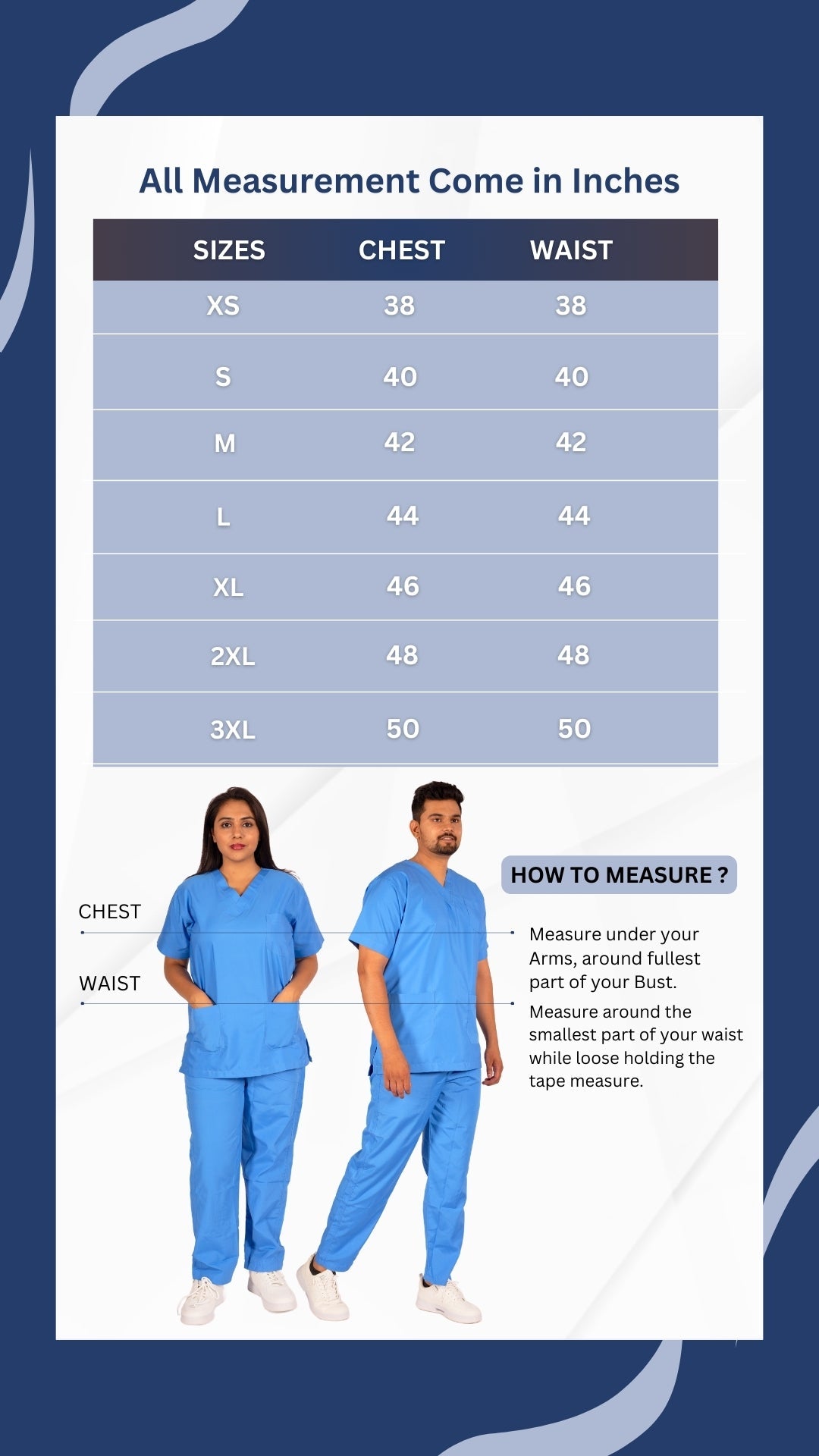 Male Scrub Suit – 5 Pockets | Grey | Premium Cotton-Blend Medical Uniform