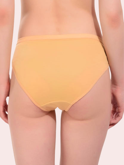 Women's Medium Rise full coverage  Panty - Buttercup