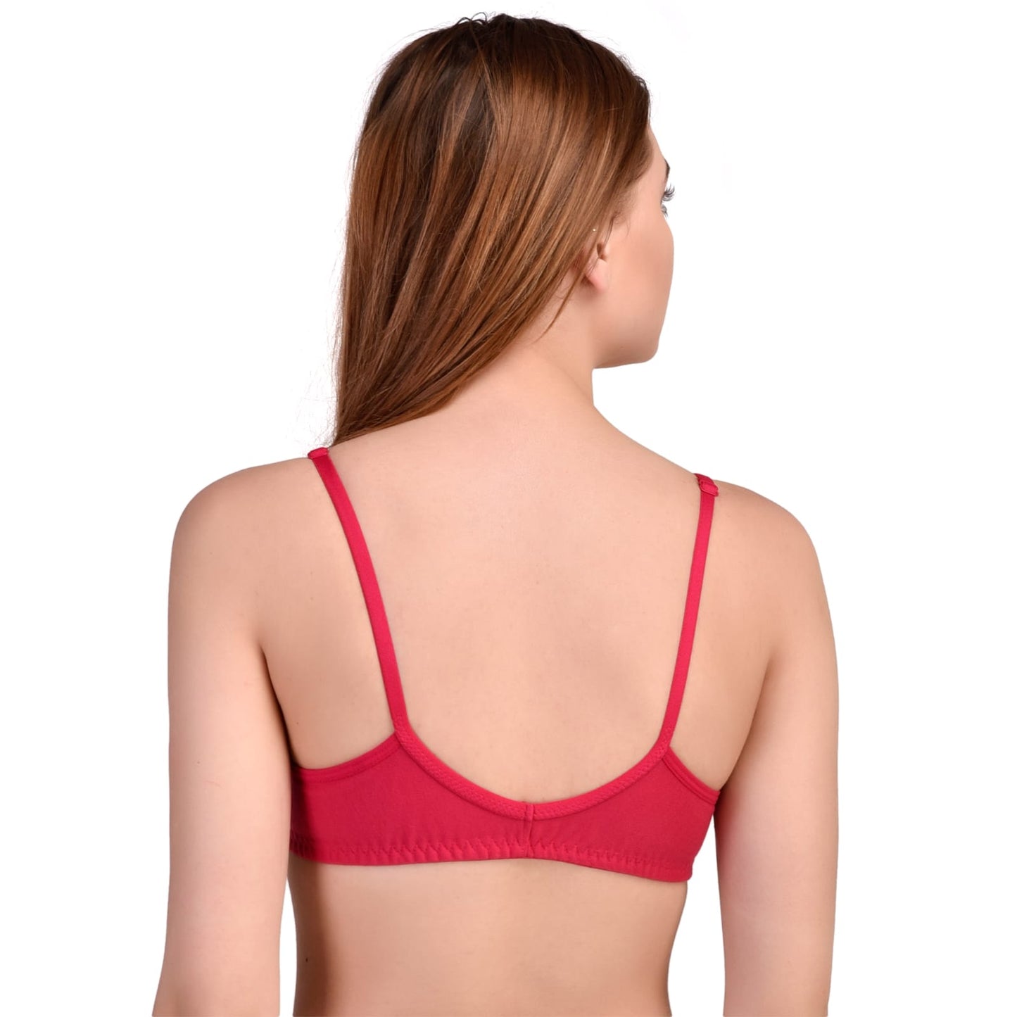 Women's Seamless Front Closure Push-Up Bra - Hot Pink