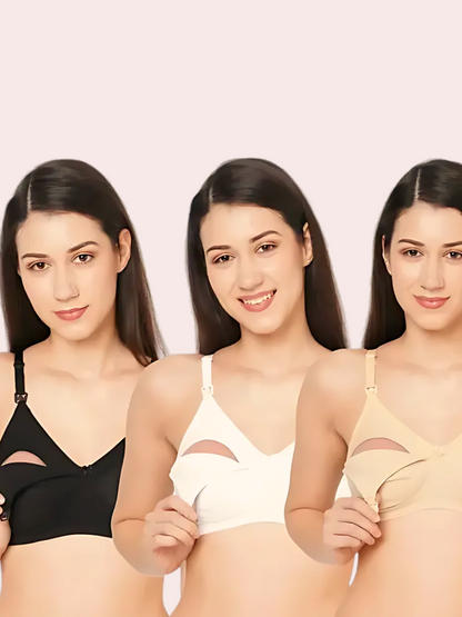 Non-Padded Non-Wired Full Cup Feeding Bra